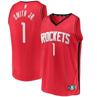 youth fanatics branded jabari smith jr red houston rockets 2-387